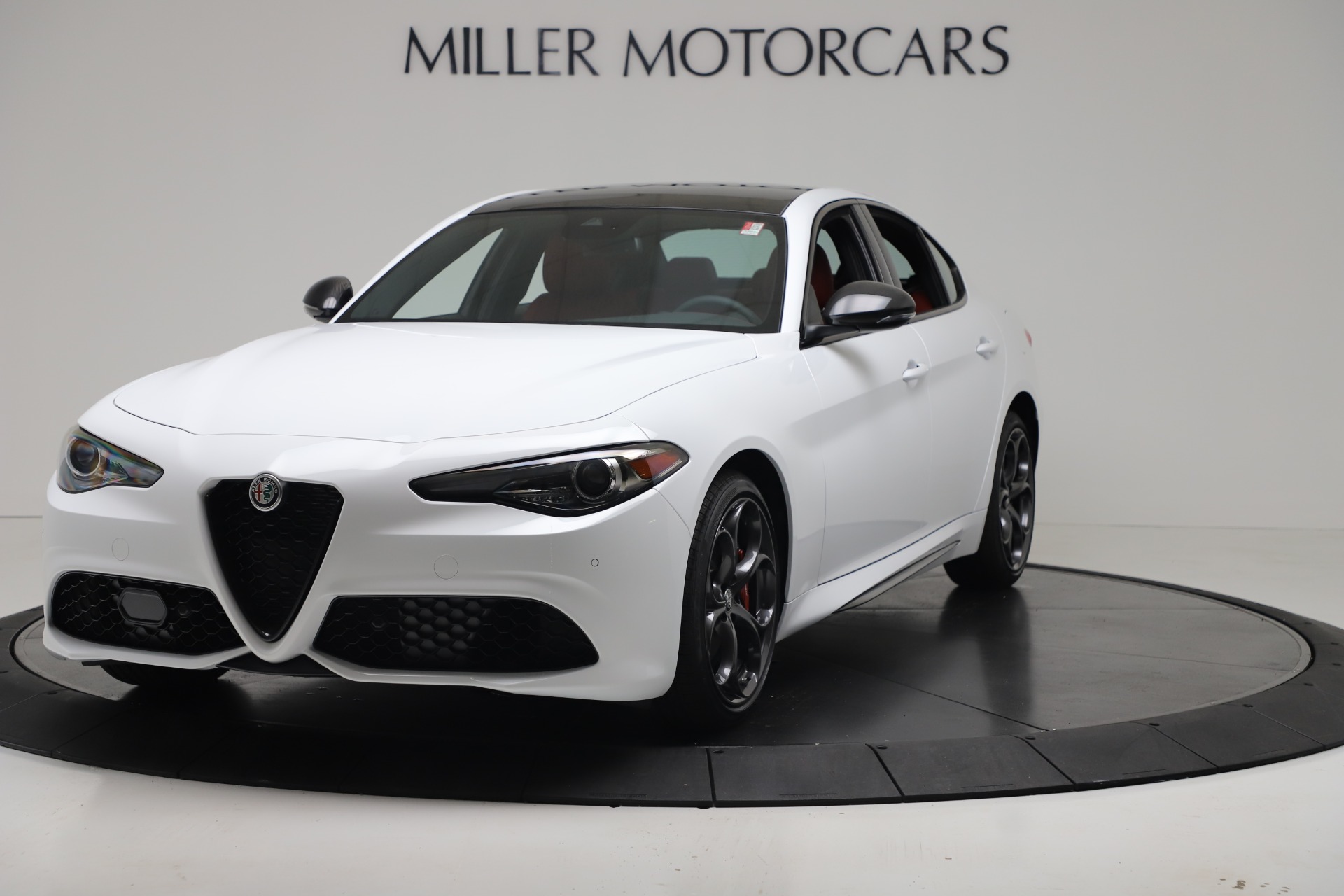 New 2019 Alfa Romeo Giulia Ti Sport Carbon Q4 for sale Sold at Pagani of Greenwich in Greenwich CT 06830 1