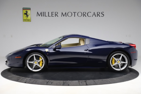 Used 2013 Ferrari 458 Spider for sale Sold at Pagani of Greenwich in Greenwich CT 06830 14