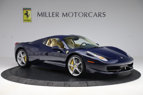 Used 2013 Ferrari 458 Spider for sale Sold at Pagani of Greenwich in Greenwich CT 06830 18