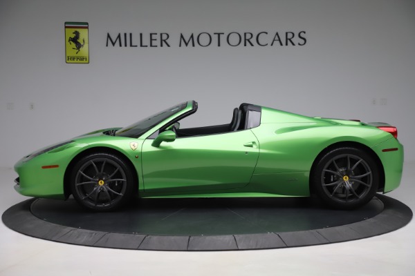 Used 2015 Ferrari 458 Spider for sale Sold at Pagani of Greenwich in Greenwich CT 06830 3