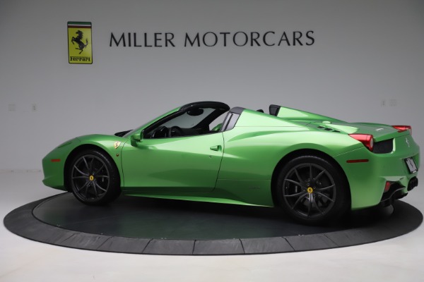 Used 2015 Ferrari 458 Spider for sale Sold at Pagani of Greenwich in Greenwich CT 06830 4