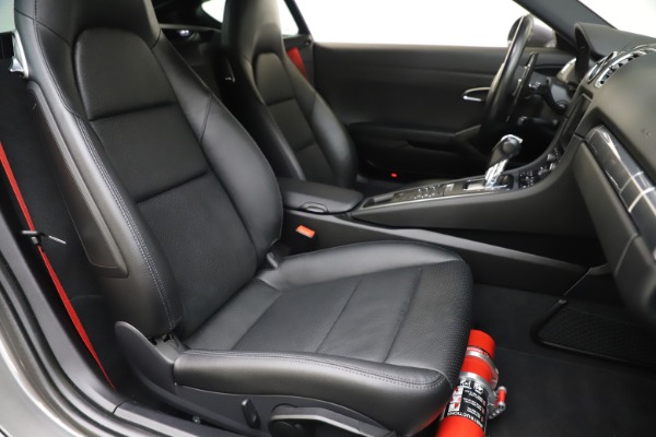 Used 2015 Porsche Cayman S for sale $63,900 at Pagani of Greenwich in Greenwich CT 06830 20