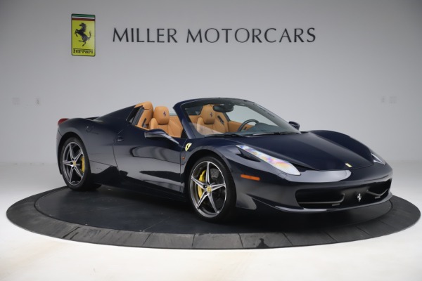 Used 2012 Ferrari 458 Spider for sale Sold at Pagani of Greenwich in Greenwich CT 06830 11