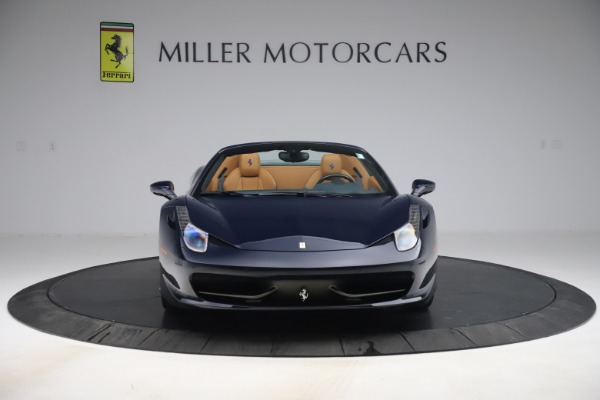 Used 2012 Ferrari 458 Spider for sale Sold at Pagani of Greenwich in Greenwich CT 06830 12