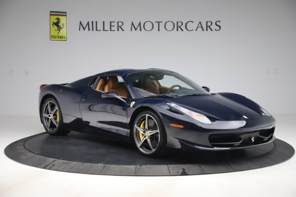 Used 2012 Ferrari 458 Spider for sale Sold at Pagani of Greenwich in Greenwich CT 06830 18