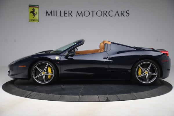 Used 2012 Ferrari 458 Spider for sale Sold at Pagani of Greenwich in Greenwich CT 06830 3