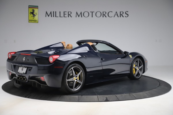 Used 2012 Ferrari 458 Spider for sale Sold at Pagani of Greenwich in Greenwich CT 06830 8