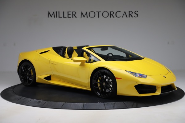 Used 2018 Lamborghini Huracan LP 580-2 Spyder for sale Sold at Pagani of Greenwich in Greenwich CT 06830 10