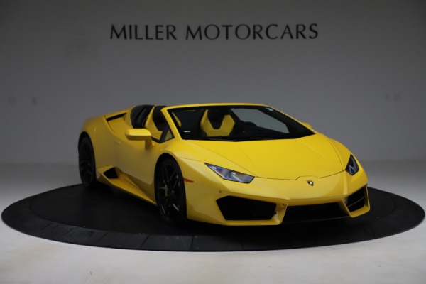 Used 2018 Lamborghini Huracan LP 580-2 Spyder for sale Sold at Pagani of Greenwich in Greenwich CT 06830 11