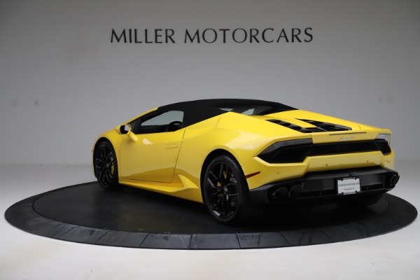 Used 2018 Lamborghini Huracan LP 580-2 Spyder for sale Sold at Pagani of Greenwich in Greenwich CT 06830 14