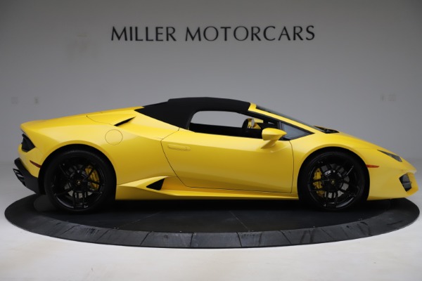 Used 2018 Lamborghini Huracan LP 580-2 Spyder for sale Sold at Pagani of Greenwich in Greenwich CT 06830 16