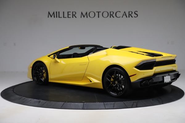 Used 2018 Lamborghini Huracan LP 580-2 Spyder for sale Sold at Pagani of Greenwich in Greenwich CT 06830 4