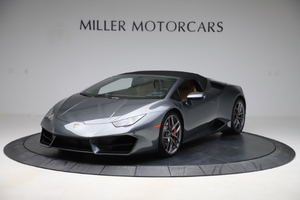 Used 2018 Lamborghini Huracan LP 580-2 Spyder for sale Sold at Pagani of Greenwich in Greenwich CT 06830 13