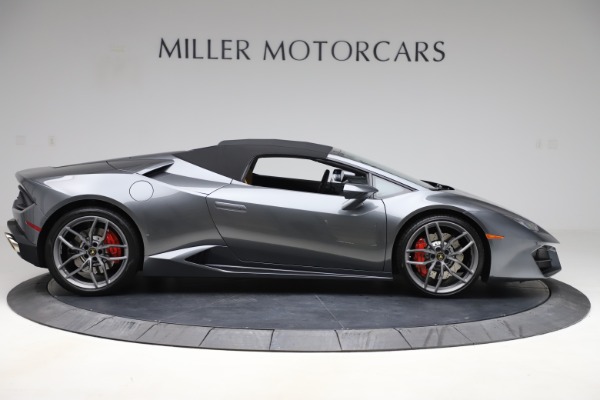 Used 2018 Lamborghini Huracan LP 580-2 Spyder for sale Sold at Pagani of Greenwich in Greenwich CT 06830 15