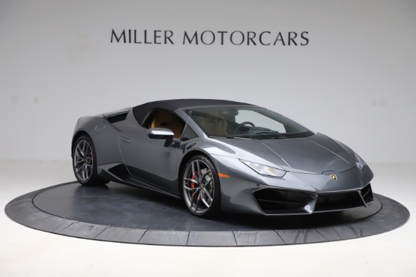 Used 2018 Lamborghini Huracan LP 580-2 Spyder for sale Sold at Pagani of Greenwich in Greenwich CT 06830 16