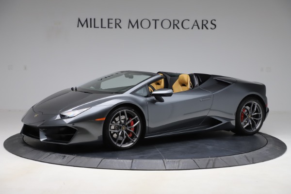 Used 2018 Lamborghini Huracan LP 580-2 Spyder for sale Sold at Pagani of Greenwich in Greenwich CT 06830 2