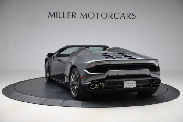 Used 2018 Lamborghini Huracan LP 580-2 Spyder for sale Sold at Pagani of Greenwich in Greenwich CT 06830 5