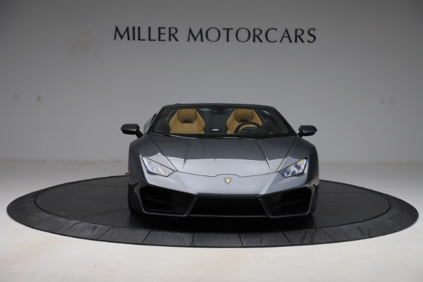 Used 2018 Lamborghini Huracan LP 580-2 Spyder for sale Sold at Pagani of Greenwich in Greenwich CT 06830 7
