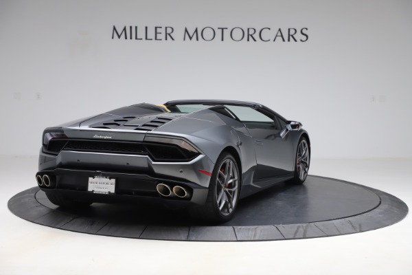 Used 2018 Lamborghini Huracan LP 580-2 Spyder for sale Sold at Pagani of Greenwich in Greenwich CT 06830 8