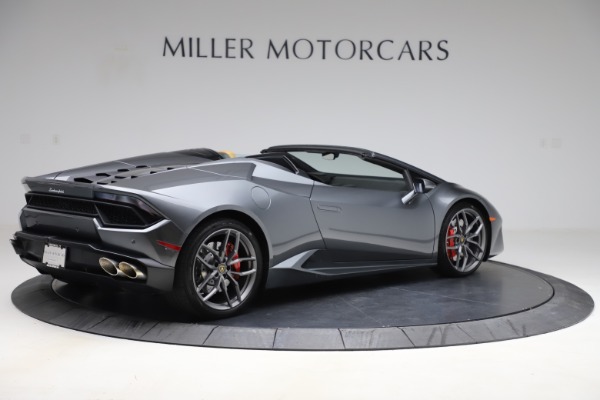 Used 2018 Lamborghini Huracan LP 580-2 Spyder for sale Sold at Pagani of Greenwich in Greenwich CT 06830 9