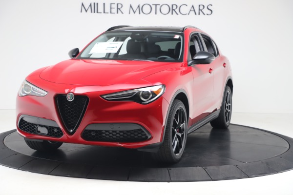 New 2020 Alfa Romeo Stelvio Q4 for sale $49,240 at Pagani of Greenwich in Greenwich CT 06830 1