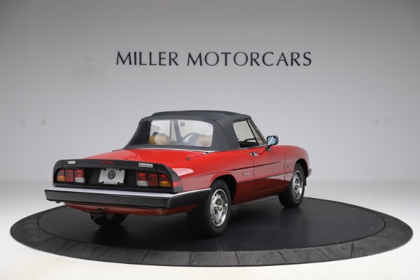 Used 1987 Alfa Romeo Spider Graduate for sale Sold at Pagani of Greenwich in Greenwich CT 06830 16
