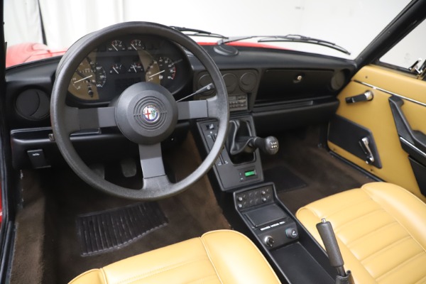 Used 1987 Alfa Romeo Spider Graduate for sale Sold at Pagani of Greenwich in Greenwich CT 06830 19