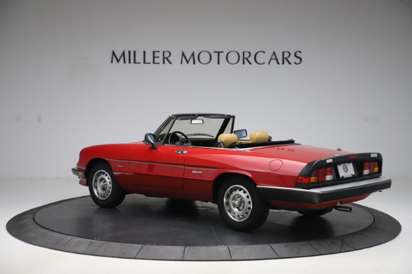 Used 1987 Alfa Romeo Spider Graduate for sale Sold at Pagani of Greenwich in Greenwich CT 06830 4