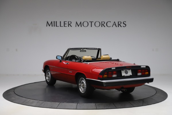 Used 1987 Alfa Romeo Spider Graduate for sale Sold at Pagani of Greenwich in Greenwich CT 06830 5