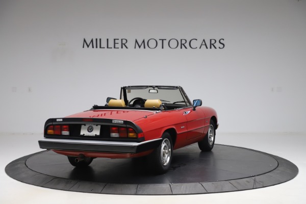 Used 1987 Alfa Romeo Spider Graduate for sale Sold at Pagani of Greenwich in Greenwich CT 06830 7