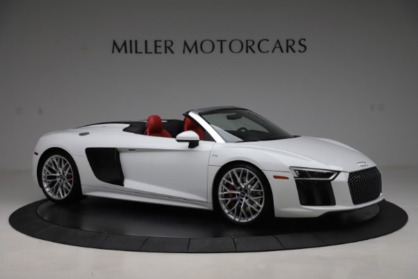 Used 2017 Audi R8 5.2 quattro V10 Spyder for sale Sold at Pagani of Greenwich in Greenwich CT 06830 10