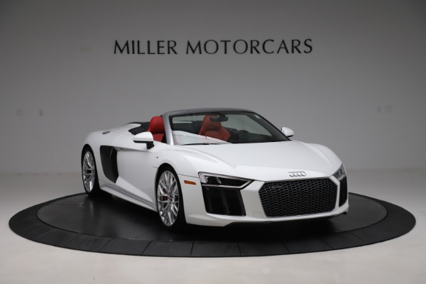 Used 2017 Audi R8 5.2 quattro V10 Spyder for sale Sold at Pagani of Greenwich in Greenwich CT 06830 11