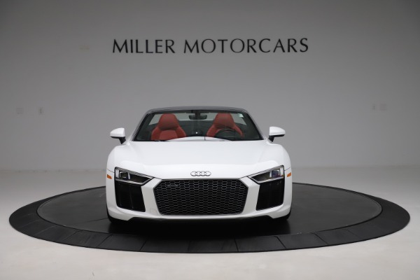 Used 2017 Audi R8 5.2 quattro V10 Spyder for sale Sold at Pagani of Greenwich in Greenwich CT 06830 12
