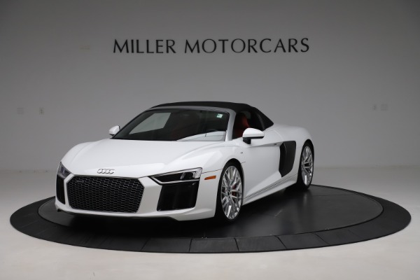 Used 2017 Audi R8 5.2 quattro V10 Spyder for sale Sold at Pagani of Greenwich in Greenwich CT 06830 13