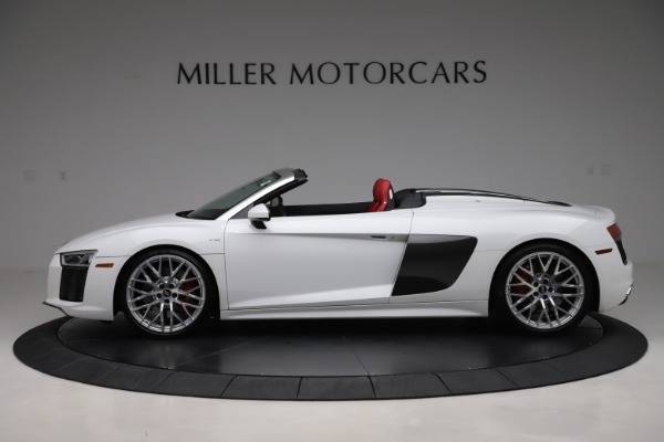 Used 2017 Audi R8 5.2 quattro V10 Spyder for sale Sold at Pagani of Greenwich in Greenwich CT 06830 3