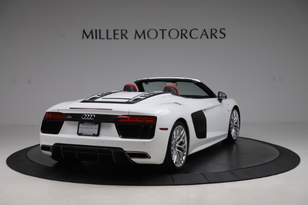 Used 2017 Audi R8 5.2 quattro V10 Spyder for sale Sold at Pagani of Greenwich in Greenwich CT 06830 7