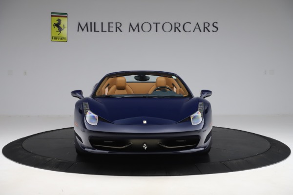 Used 2013 Ferrari 458 Spider for sale Sold at Pagani of Greenwich in Greenwich CT 06830 12