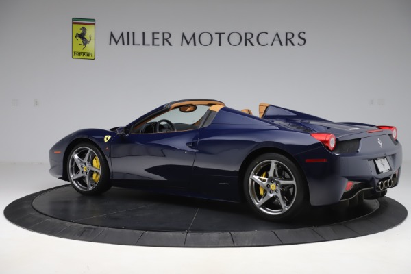 Used 2013 Ferrari 458 Spider for sale Sold at Pagani of Greenwich in Greenwich CT 06830 4