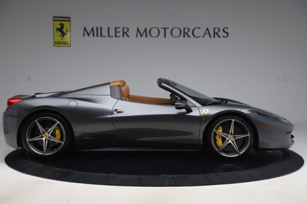 Used 2012 Ferrari 458 Spider for sale Sold at Pagani of Greenwich in Greenwich CT 06830 9