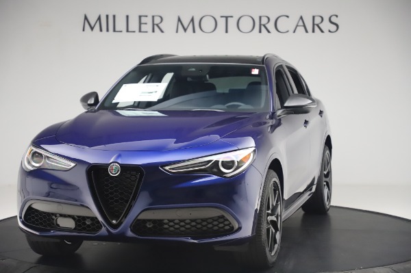 New 2020 Alfa Romeo Stelvio Ti Sport Q4 for sale $55,995 at Pagani of Greenwich in Greenwich CT 06830 1