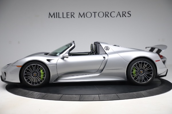 Used 2015 Porsche 918 Spyder for sale Sold at Pagani of Greenwich in Greenwich CT 06830 3