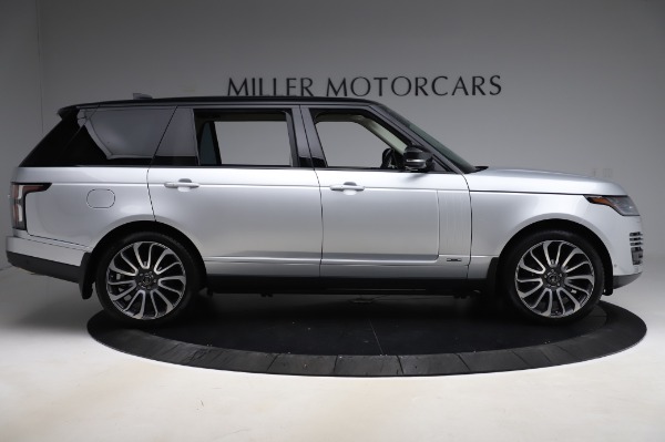 Used 2019 Land Rover Range Rover Supercharged LWB for sale Sold at Pagani of Greenwich in Greenwich CT 06830 9