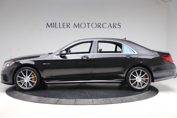 Used 2015 Mercedes-Benz S-Class S 63 AMG for sale Sold at Pagani of Greenwich in Greenwich CT 06830 3