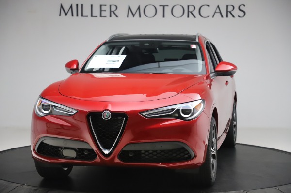 New 2020 Alfa Romeo Stelvio Ti Lusso Q4 for sale Sold at Pagani of Greenwich in Greenwich CT 06830 1