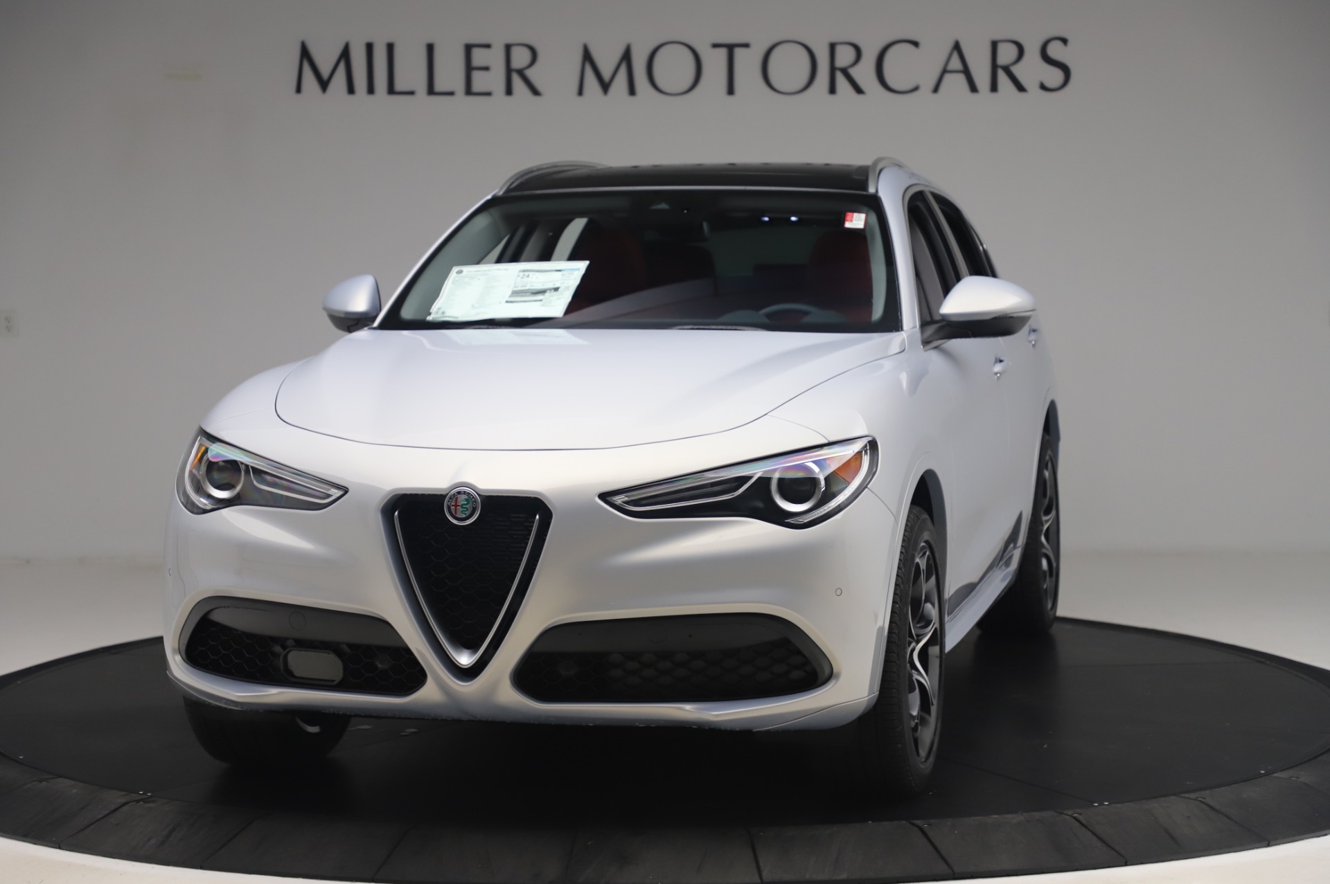 New 2020 Alfa Romeo Stelvio Ti Lusso Q4 for sale $54,145 at Pagani of Greenwich in Greenwich CT 06830 1