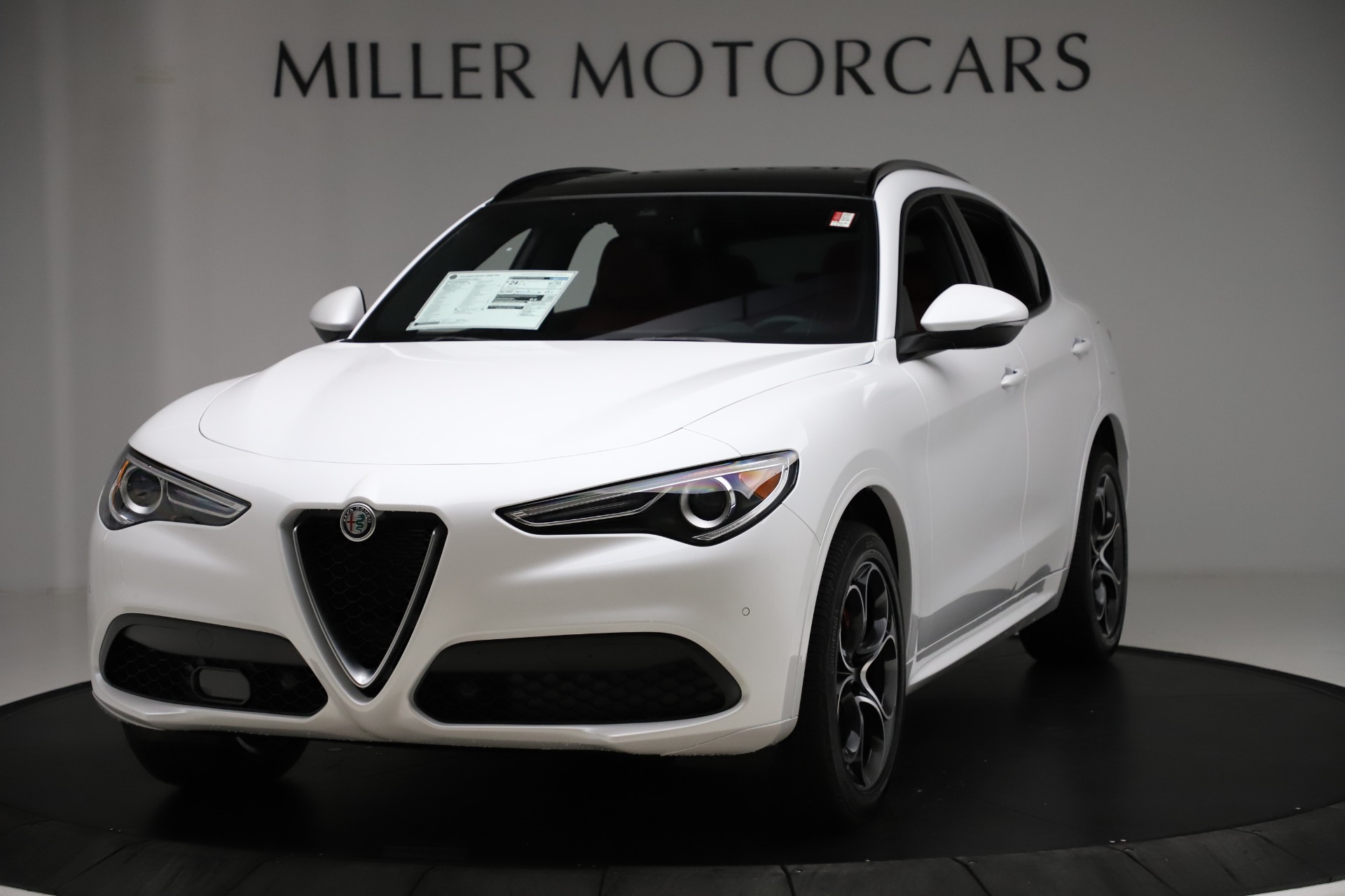 New 2020 Alfa Romeo Stelvio Ti Sport Q4 for sale Sold at Pagani of Greenwich in Greenwich CT 06830 1