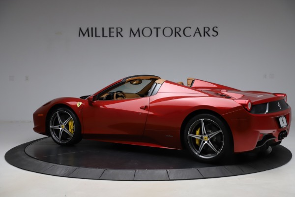 Used 2013 Ferrari 458 Spider for sale Sold at Pagani of Greenwich in Greenwich CT 06830 4