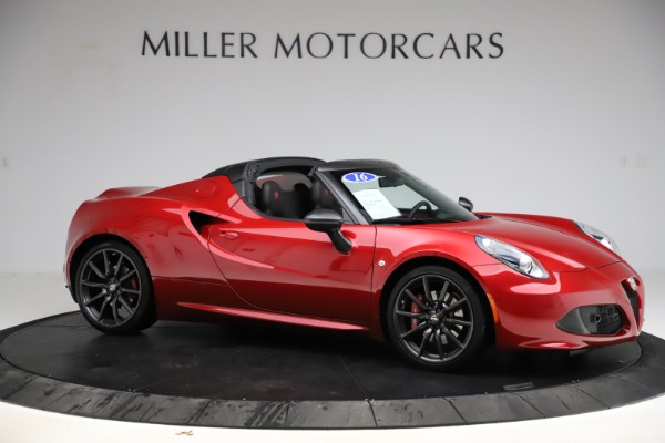 Used 2016 Alfa Romeo 4C Spider for sale Sold at Pagani of Greenwich in Greenwich CT 06830 10