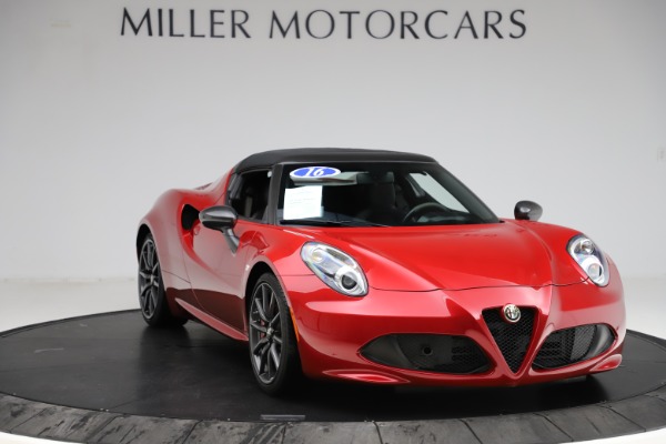 Used 2016 Alfa Romeo 4C Spider for sale Sold at Pagani of Greenwich in Greenwich CT 06830 11