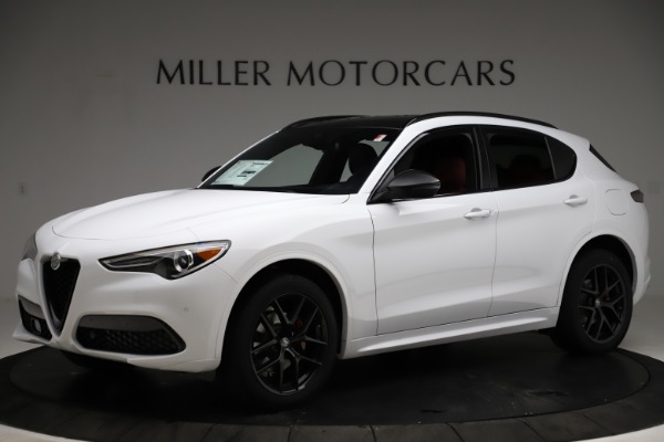 New 2021 Alfa Romeo Stelvio Ti Sport Q4 for sale Sold at Pagani of Greenwich in Greenwich CT 06830 2